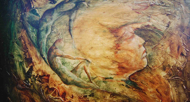 Evoluzione - Dipinto olio su tela